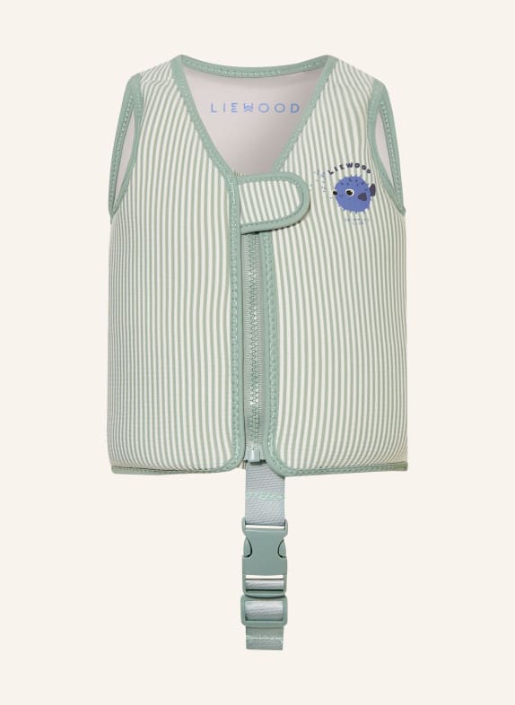 LIEWOOD Kamizelka ratunkowa DOVE MIĘTOWY / NIEBIESKI / BIAŁY