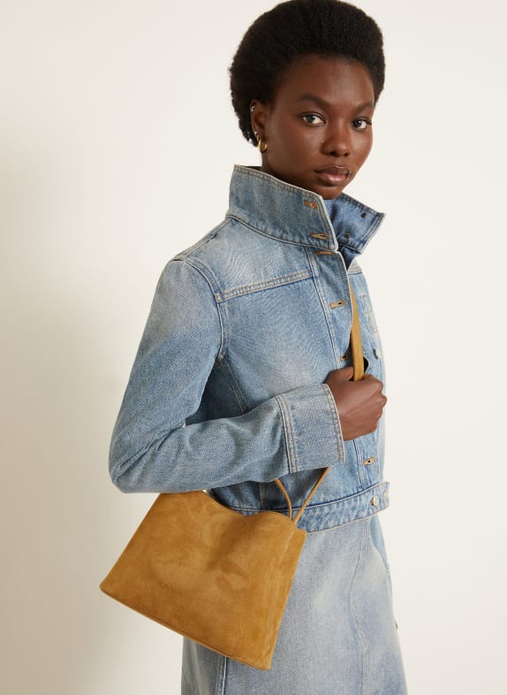 AESTHER EKME ORIGINAL MINI shoulder bag CAMEL