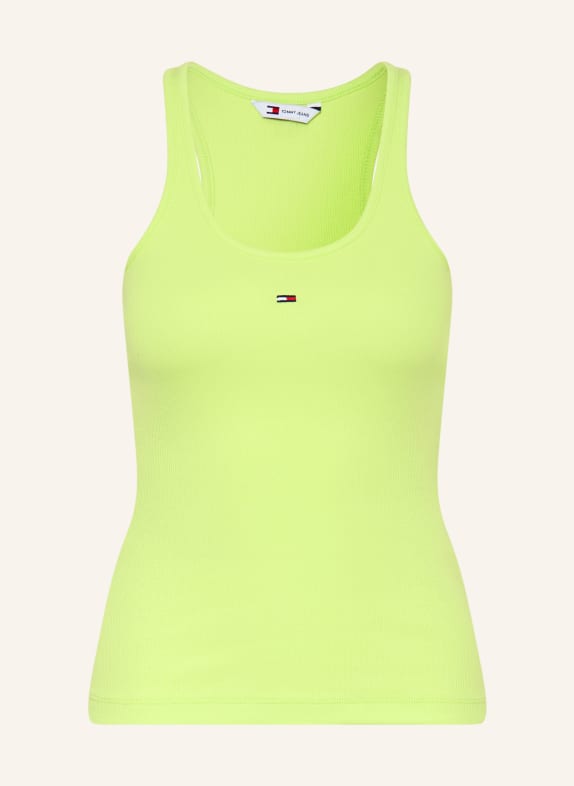 TOMMY JEANS Haut VERT FLUO