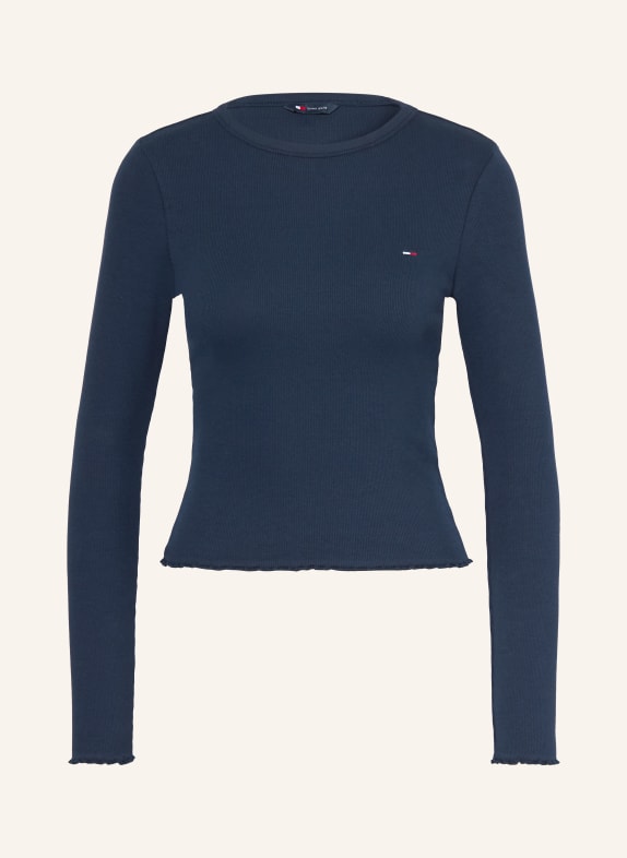TOMMY JEANS Longsleeve DUNKELBLAU