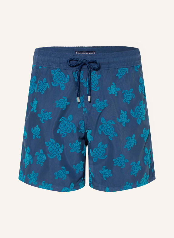 VILEBREQUIN MOOREA Swim Shorts BLUE / TURQUOISE