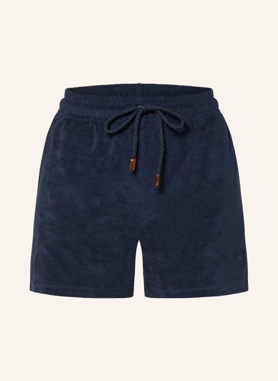 VILEBREQUIN Short en tissu éponge LIONA BLEU FONCÉ