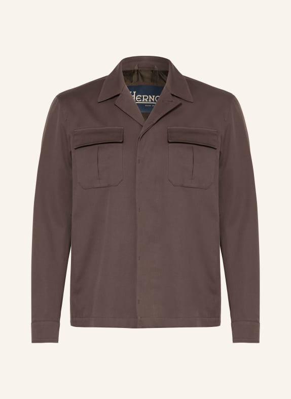 HERNO Outer jacket DARK BROWN