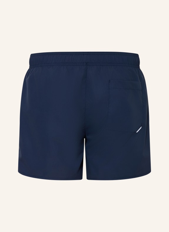 HUGO Zwemshort TIKI DONKERBLAUW / WIT