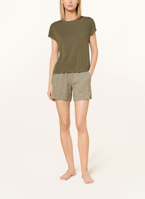 SCHIESSER slaapshirt OLIJF