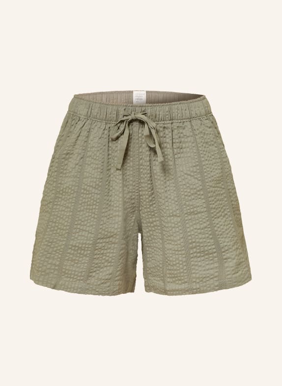 SCHIESSER Schlafshorts MIX+RELAX OLIV