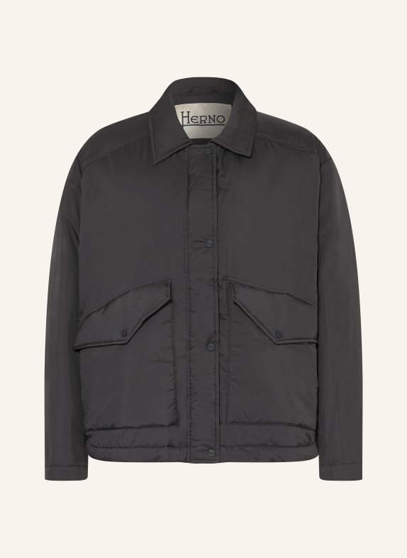 HERNO Veste BLEU FONCÉ