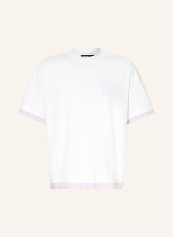 WRSTBHVR T-Shirt WESTO WEISS / ROSA / HELLBLAU