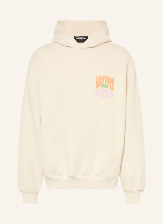 WRSTBHVR FLYNN Hoodie CREAM