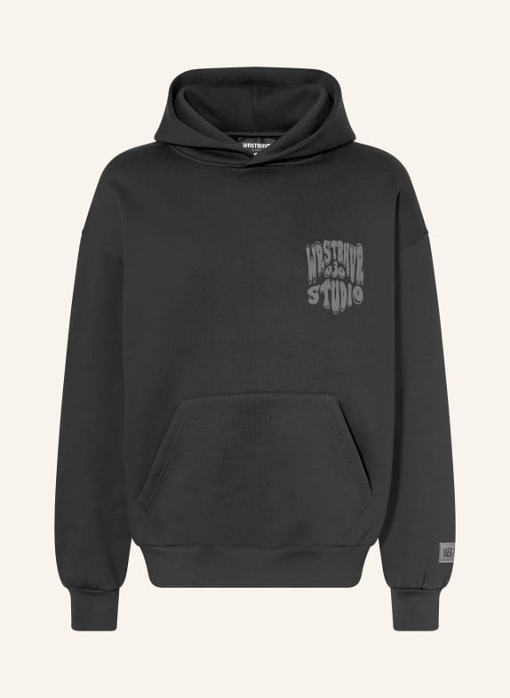 WRSTBHVR Hoodie FLYNN SCHWARZ / GRAU
