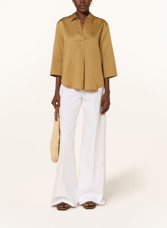 Soluzione Blouse met 3/4-mouwen CAMEL