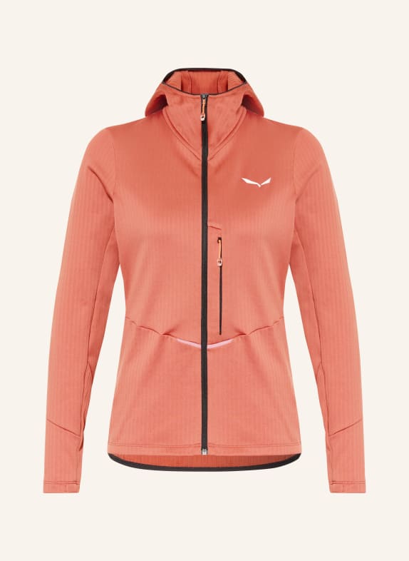 SALEWA Střední vrstva – bunda PEDROC PL 3 HD SVĚTLE ČERVENÁ