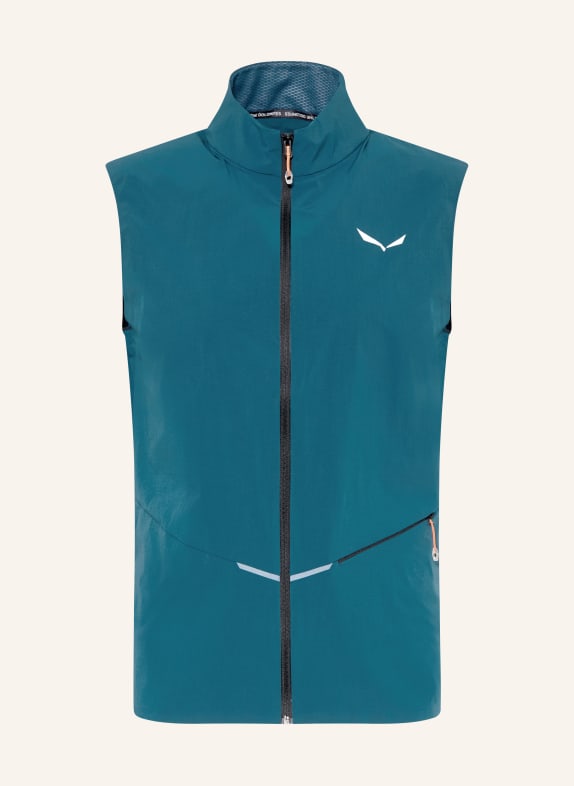 SALEWA Softshell-vest PEDROC DST LIGHT PETROL