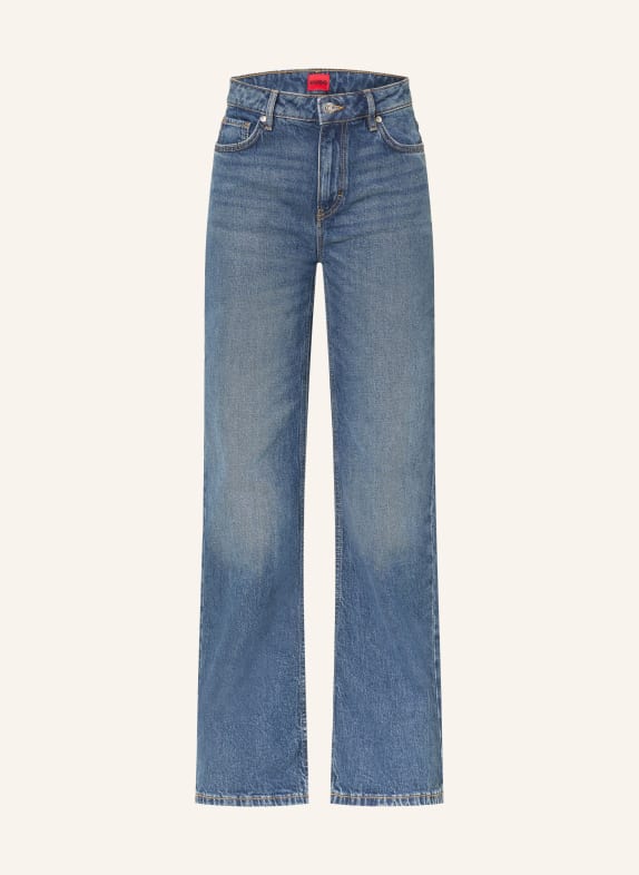 HUGO Flared Jeans GORINNE 417 NAVY