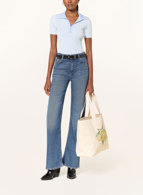 HUGO Flared jeans GORINNE 417 NAVY