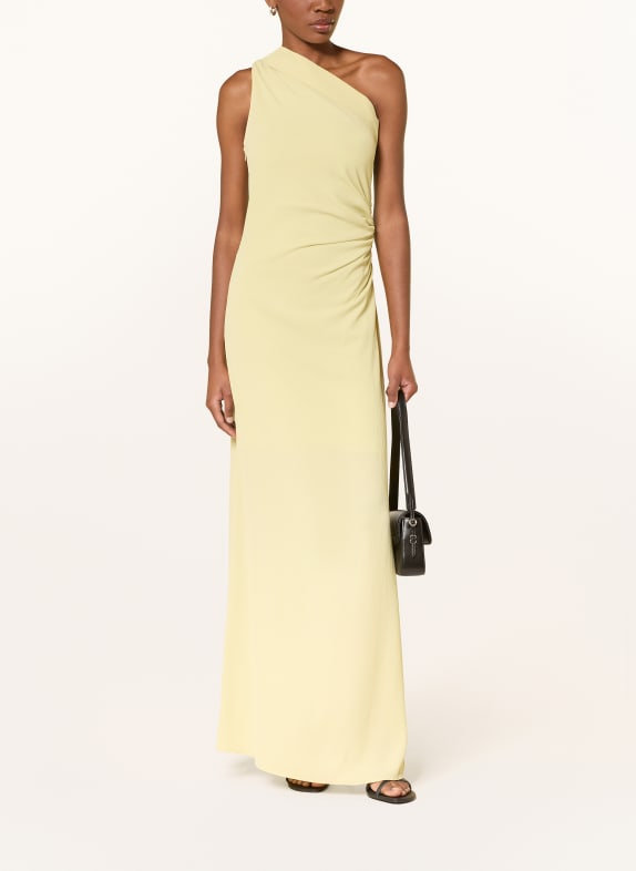 HUGO Večerní šaty KANDALE SVĚTLE ZELENÁ