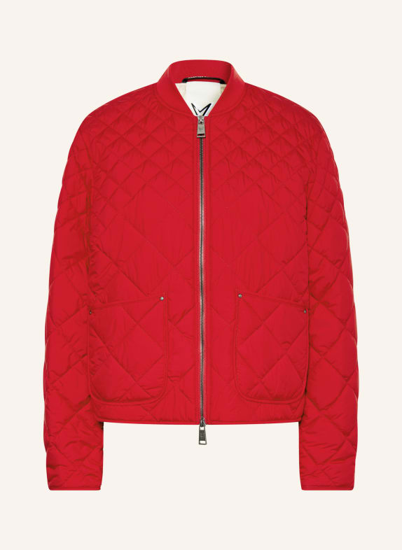 FUCHS SCHMITT prošívaná bunda ČERVENÁ