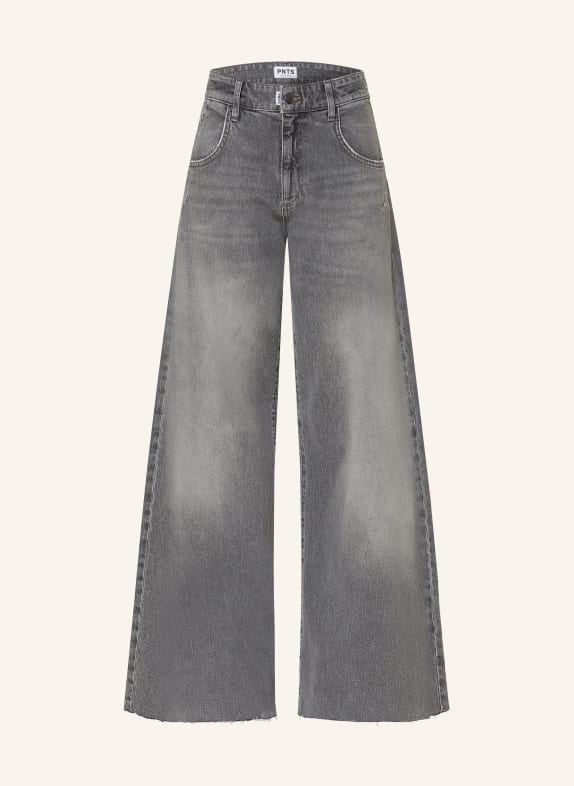PNTS Wide Leg Jeans THE HIP HOP 07 MITTELGRAU