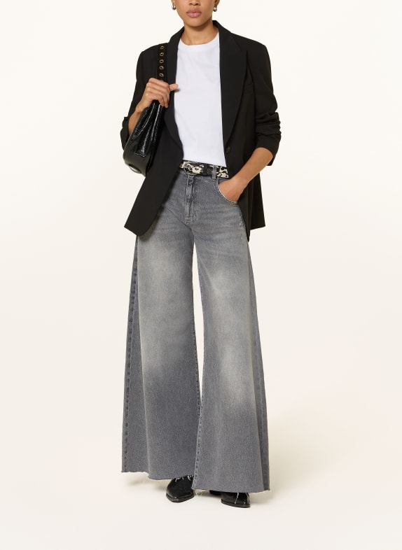 PNTS Wide Leg Jeans THE HIP HOP 07 MITTELGRAU