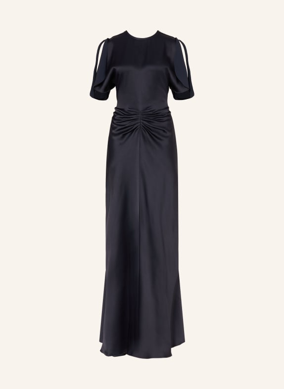 VICTORIA BECKHAM evening gown DARK BLUE