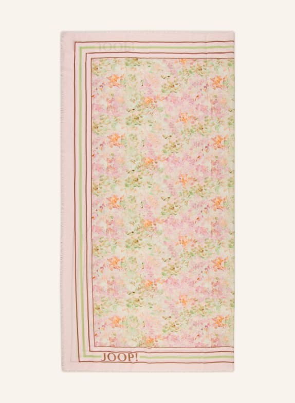 JOOP! Foulard ADALIA ROSE CLAIR / MARRON / VERT CLAIR