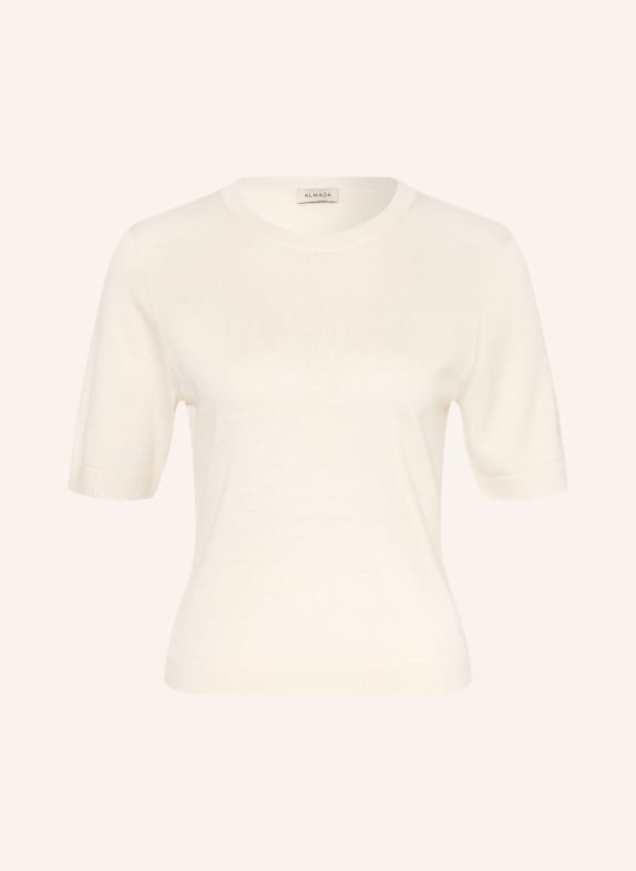 ALMADA LABEL Strickshirt PALOMA mit Seide CREME