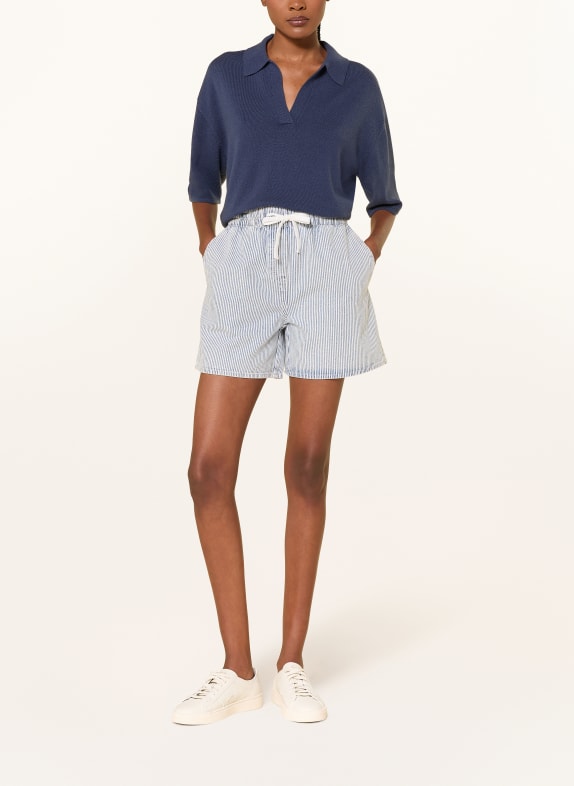 Juvia Gebreid shirt REA DONKERBLAUW
