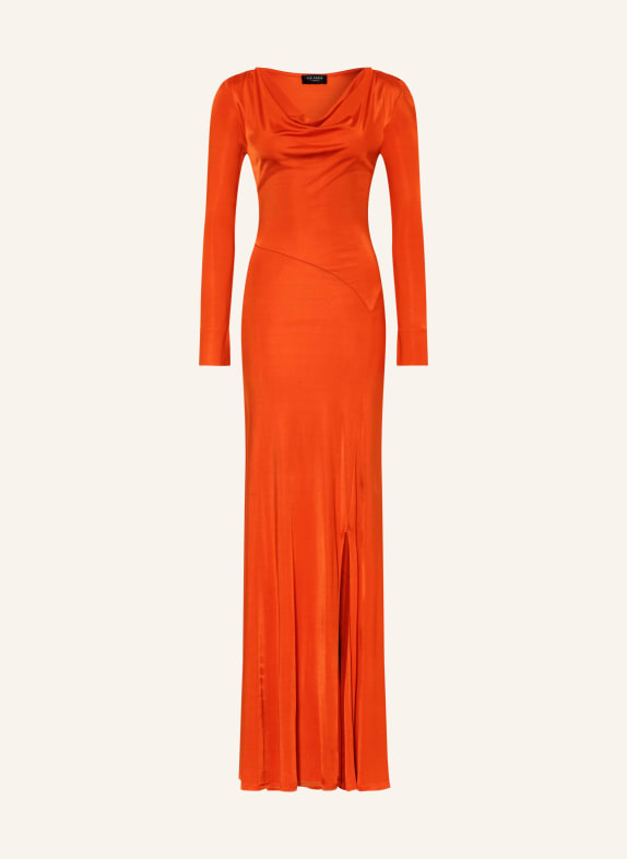 TED BAKER Abendkleid AIANNA aus Satin ORANGE