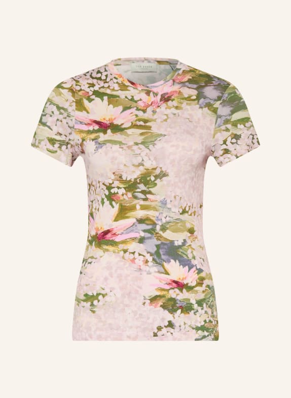 TED BAKER T-Shirt POLLA HELLROSA / LILA / GRÜN
