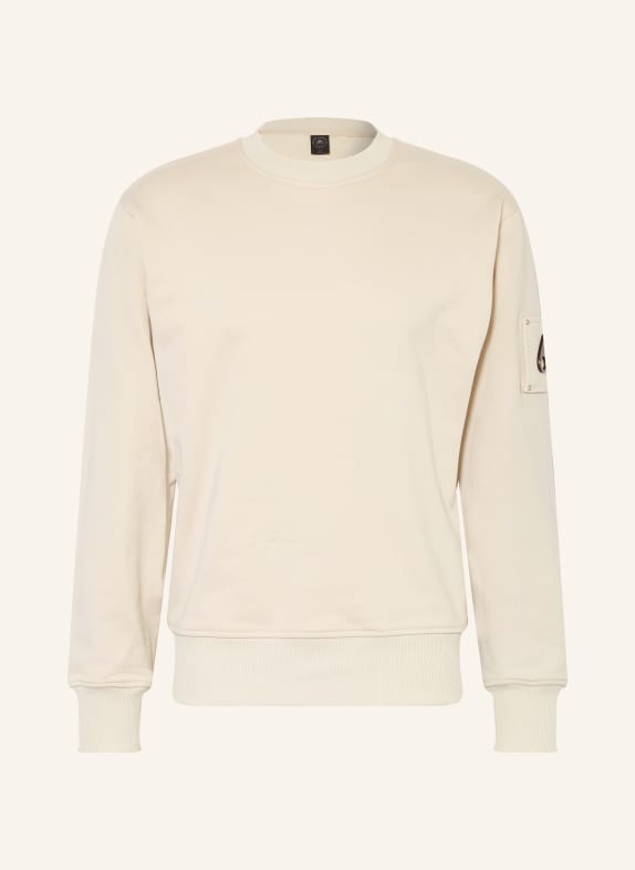 MOOSE KNUCKLES HARTSFIELD sweatshirt LIGHT GRAY