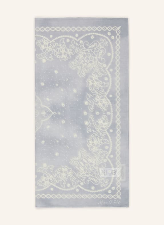 Marc O'Polo plátno ČERNOŠEDÁ / KRÉMOVÁ