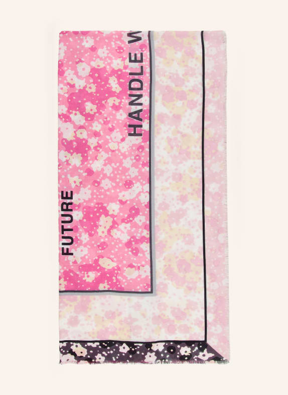 Marc O'Polo écharpe ROSÉ / ROSE FUCHSIA / BLANC