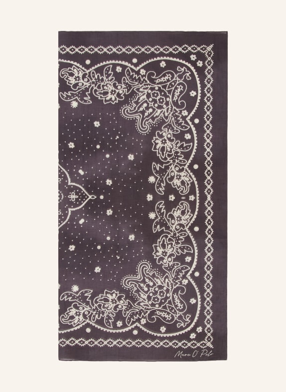 Marc O'Polo chiffon GRIS FONCÉ / ÉCRU