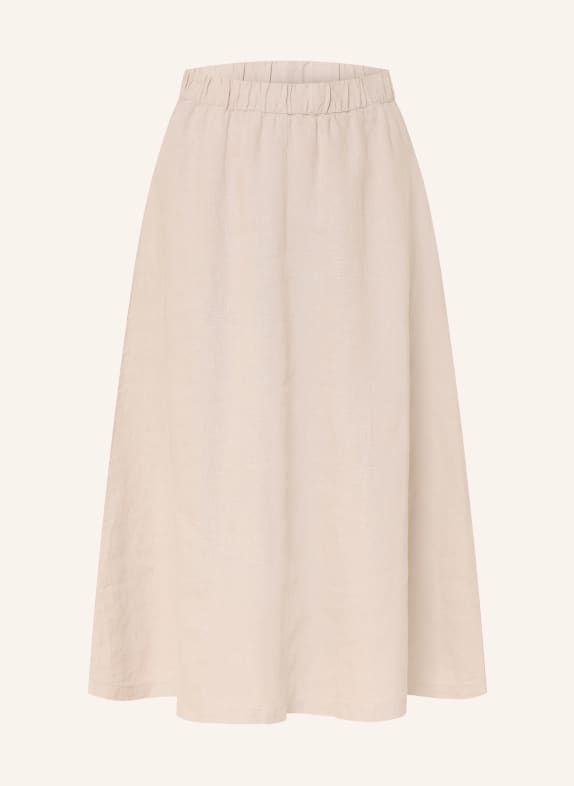 MAERZ MUENCHEN Leinenrock BEIGE