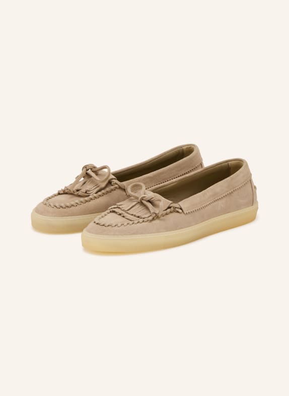 COPENHAGEN STUDIOS Mokasyny CPH365 BÉŽOVÁ