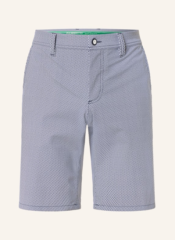 ALBERTO Short de golf EARNIE - REVOLUTIONAL® PRINT WR BLEU / BLANC