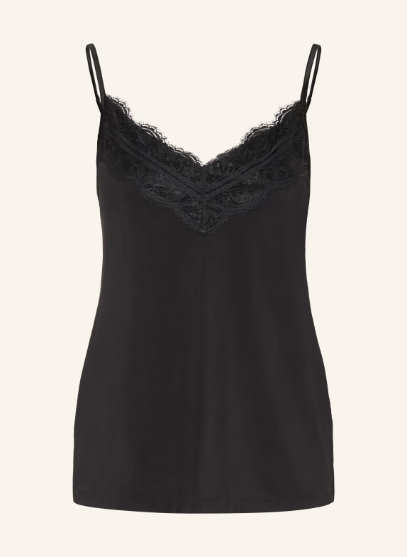 mey Top Serie GRACE aus Satin SCHWARZ