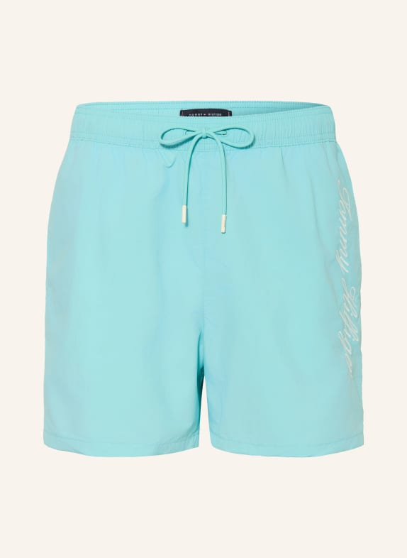 TOMMY HILFIGER Badeshorts TÜRKIS