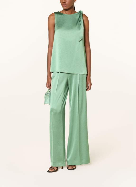RIANI Satijnen blouse GROEN