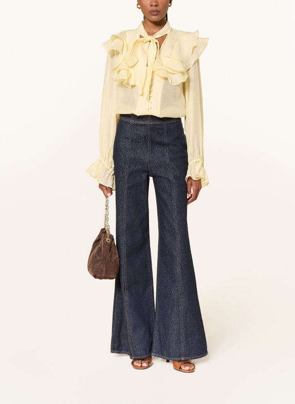 ULLA JOHNSON Wide Leg Jeans BIANCA TGRS TIGRIS