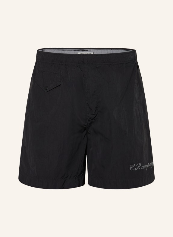 C.P. COMPANY Badeshorts SCHWARZ