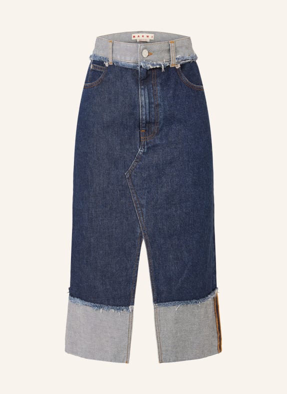 MARNI Jeansrock DUNKELBLAU