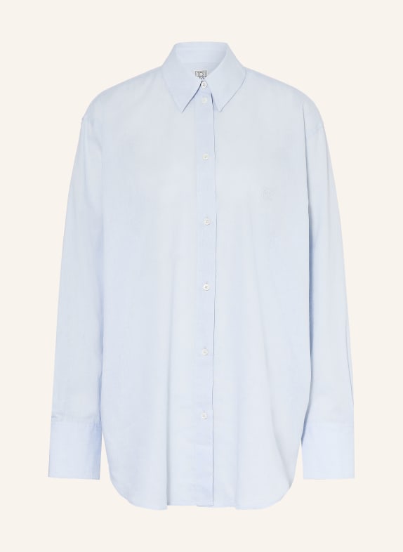 TOTEME Linen blouse LIGHT BLUE