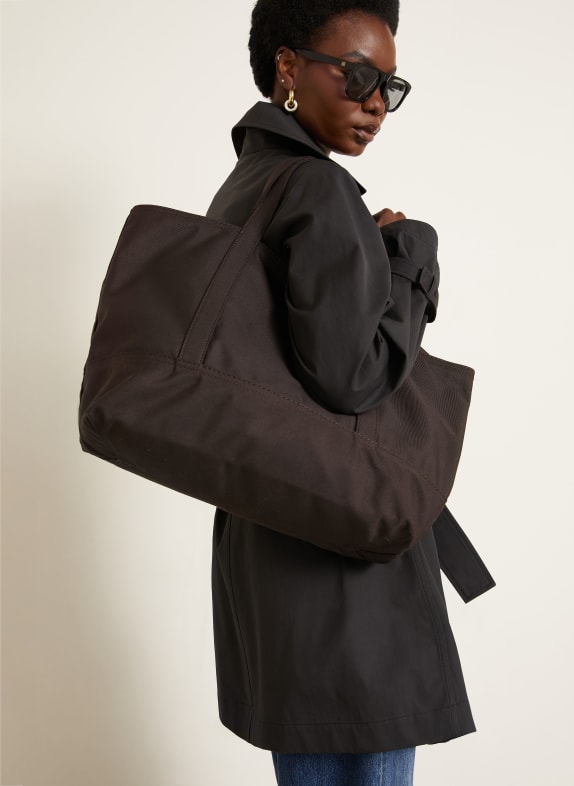 TOTEME boodschappentas MARRON FONCÉ