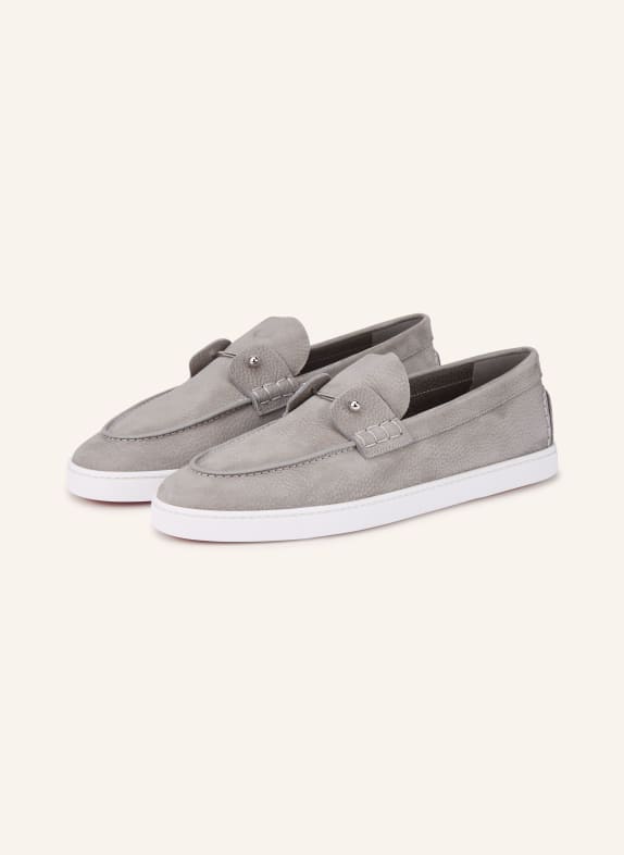 Christian Louboutin CHAMBELIBOAT loafers GRAY