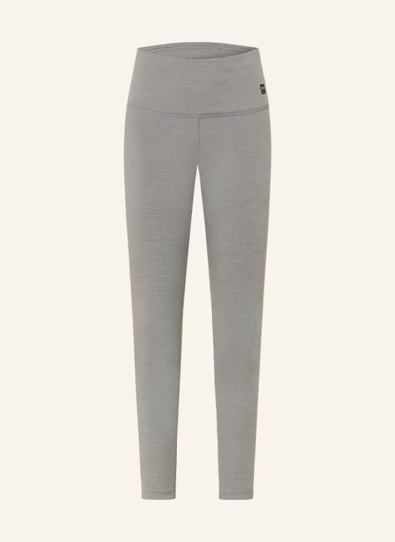 super.natural Leggings SUPER TIGHTS with merino wool GRAY