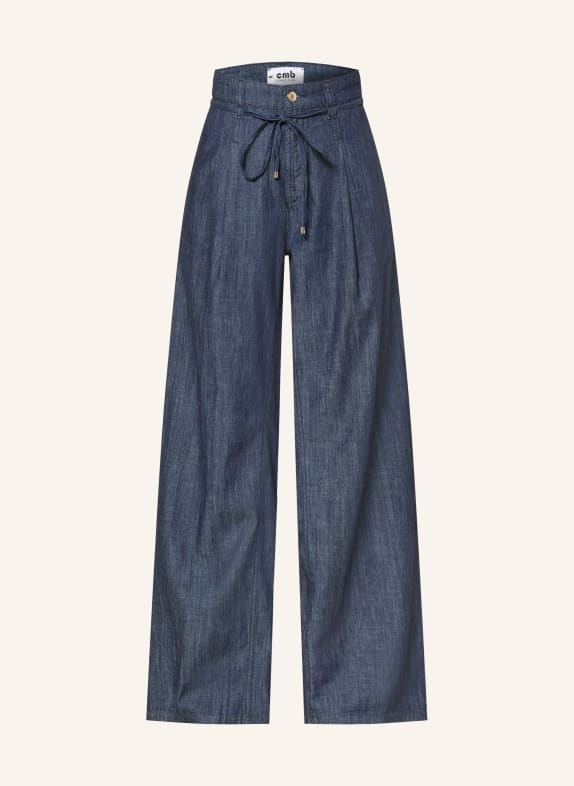 CAMBIO Dżinsy z szerokimi nogawkami ALINA 5202 eco rinsed