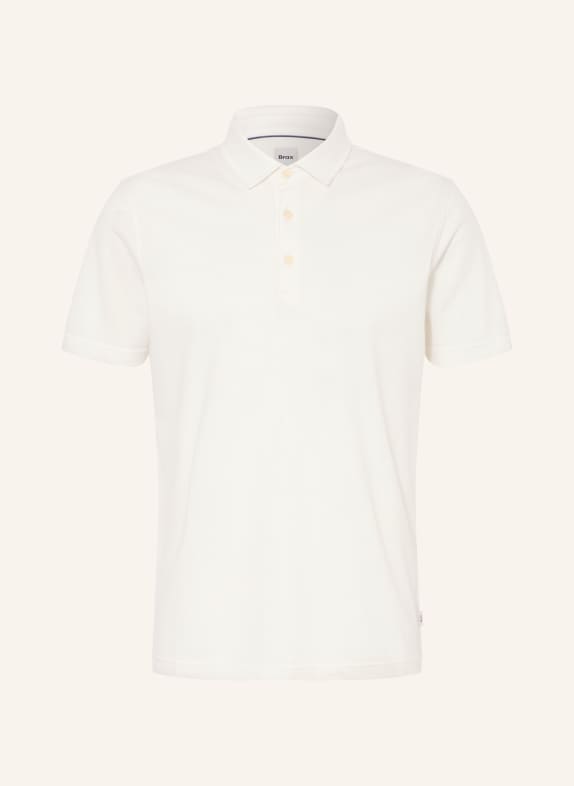 BRAX Piqué polo shirt PEPE CREAM