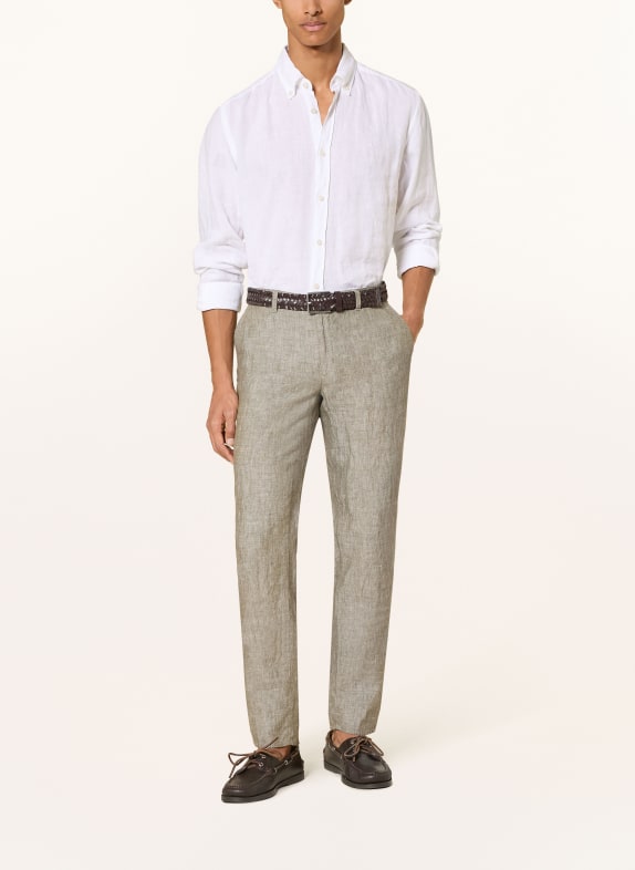BRAX Pantaloni chino FABIO Modern Fit din in OLIV