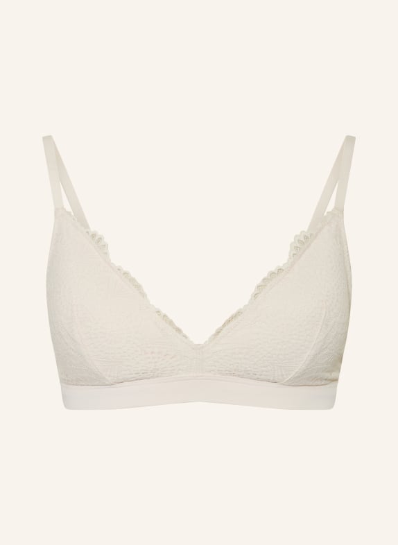 Skiny Trojúhelníková podprsenka MICRONAMENTS KRÉMOVÁ